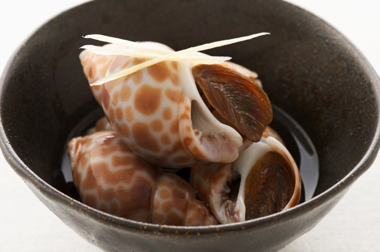 味付きバイ貝