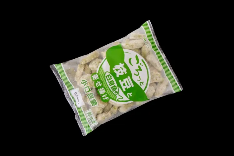 ごろっと枝豆と白身魚の寄せ揚げ 商品画像