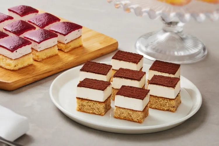 マスカルポーネの口どけティラミス 盛付画像1