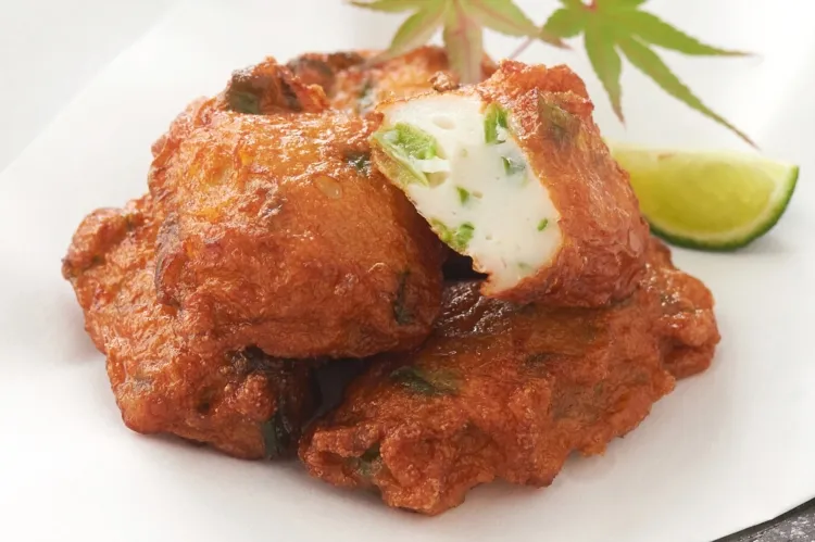 いんげんちぎり揚げ