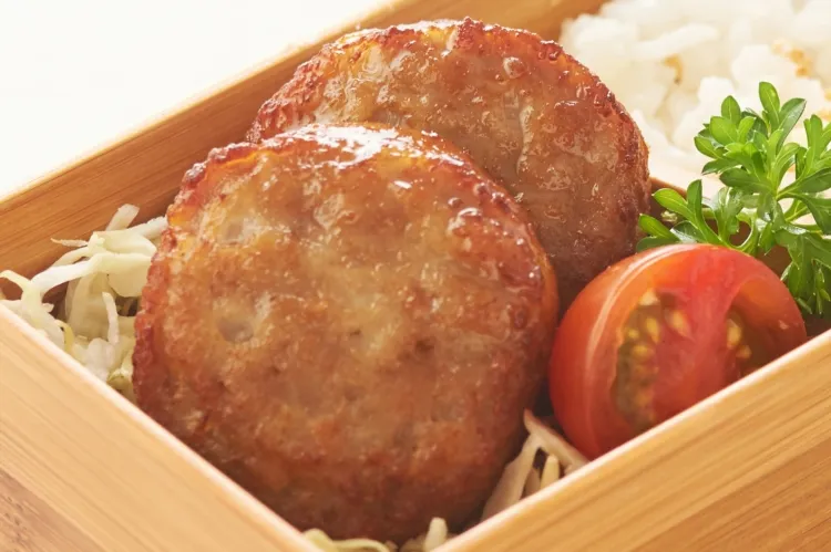 ひとくちハンバーグ20 調理画像