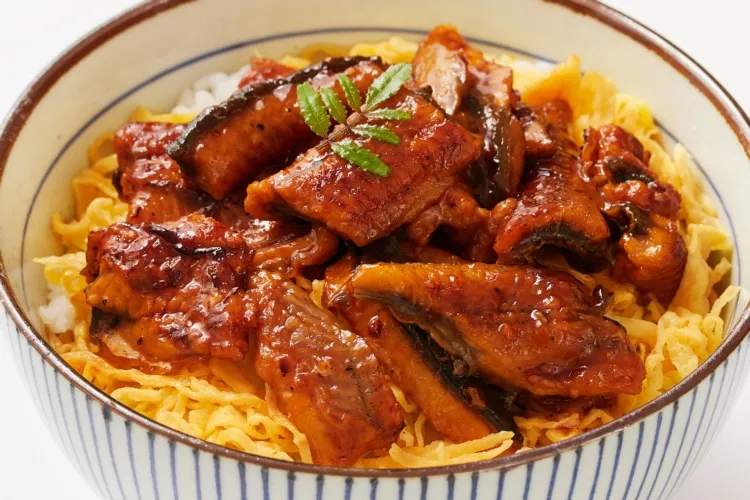 徳用うなぎ蒲焼切り落とし 調理画像