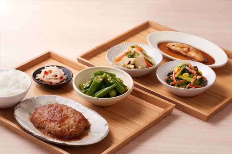 国産小松菜の中華和え 盛付画像2