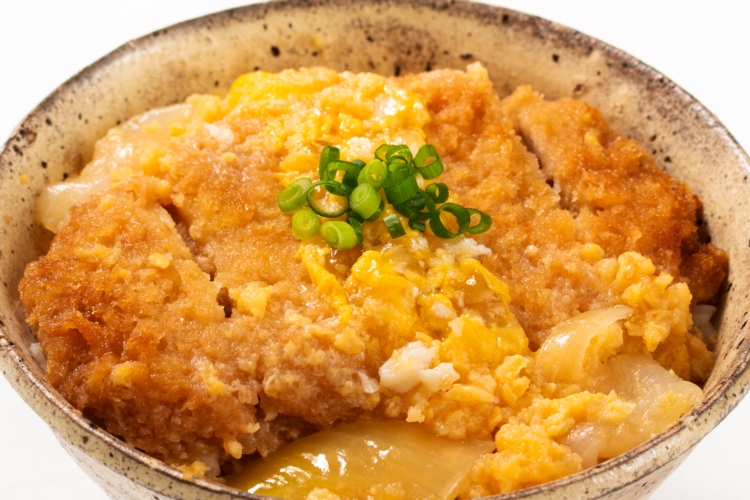 レンジdeカツ丼の具 調理画像