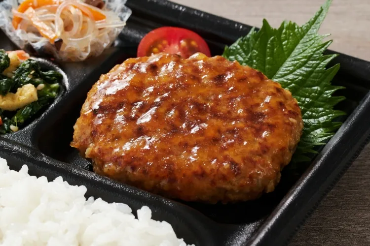 和風おろしハンバーグ80 盛付画像1