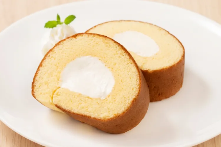 しっとりロールケーキ