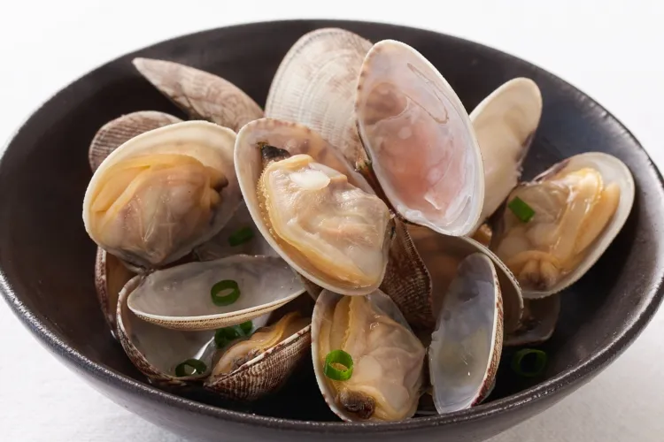 殻付ボイルあさり(生食用)