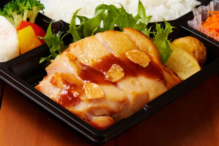 ローストチキンステーキ150 盛付画像1
