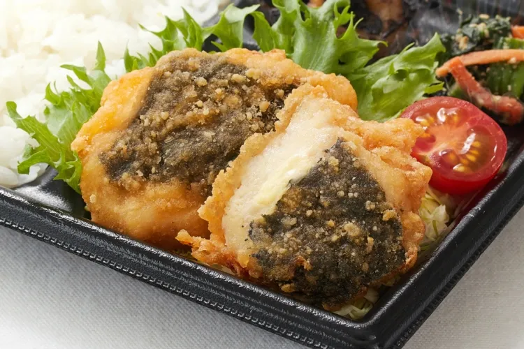 手間なし若鶏しそチーズ竜田 盛付画像1