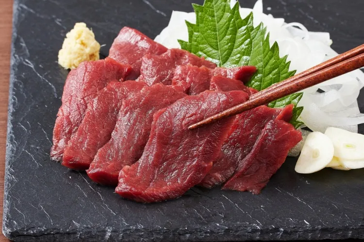 馬刺しスライス 盛付画像2