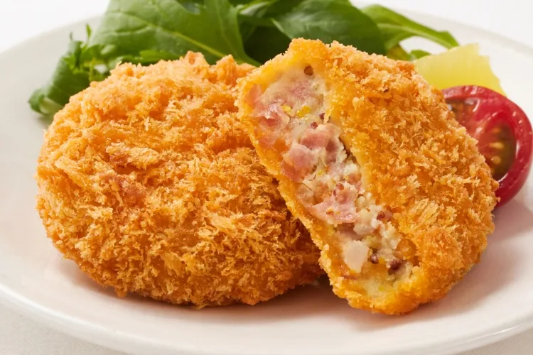 たっぷりベーコンフライ45(粒マスタード)