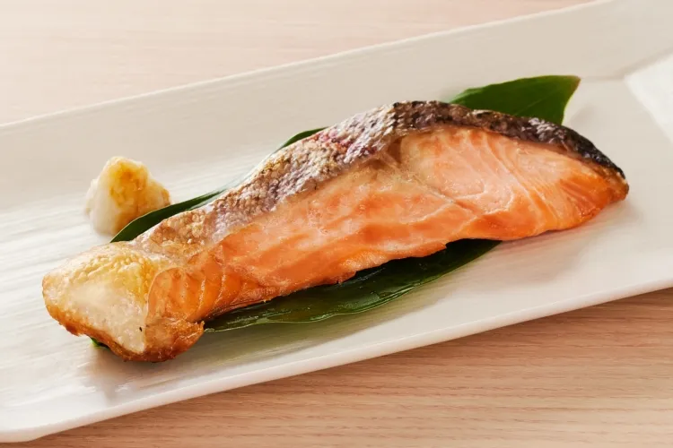 骨取りサーモントラウト切り身60 盛付画像1
