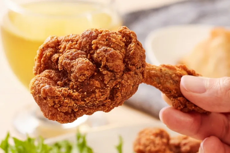 簡単！スパイシー骨付きチキン 盛付画像2