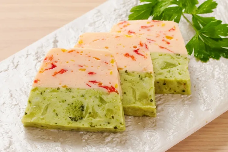 4種の彩り野菜テリーヌ