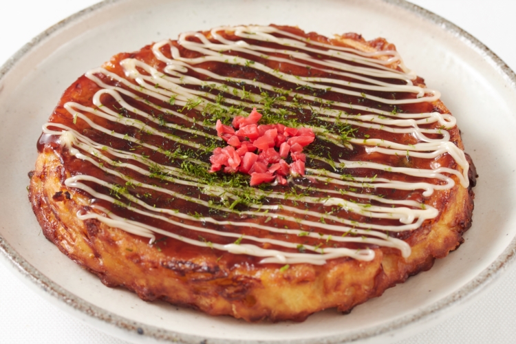豚バラお好み焼き