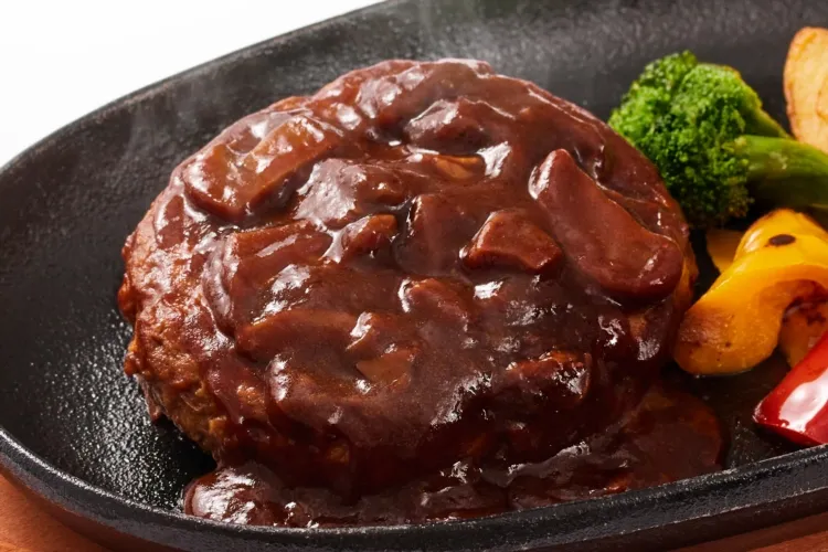 デミグラスハンバーグ165