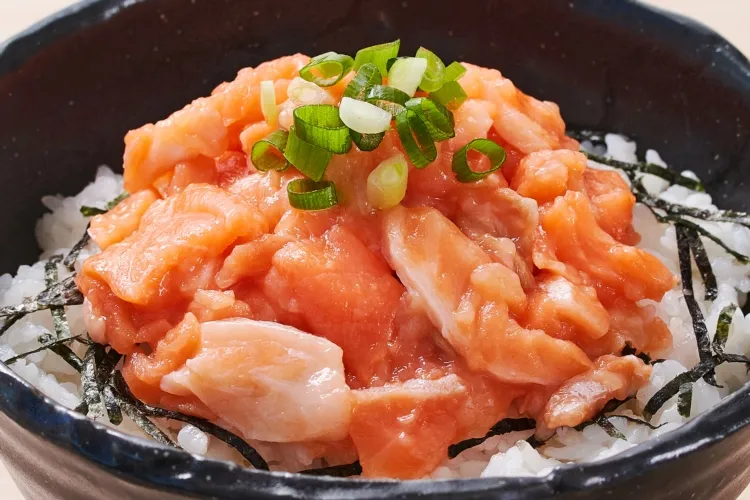 銀鮭 鮭トロ 調理画像