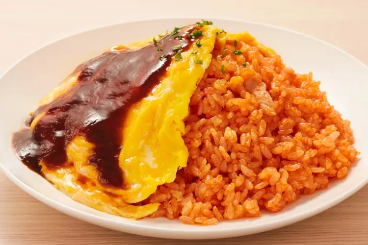 ごっつー使えるチキンライス 盛付画像2