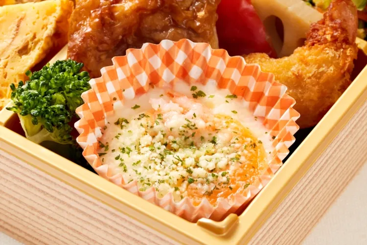 小さなえびグラタン 盛付画像1