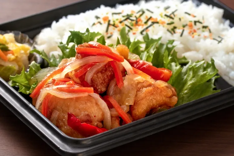 鶏もも南蛮漬け 盛付画像2