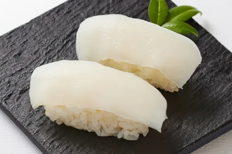 アメリカオオアカイカスライス