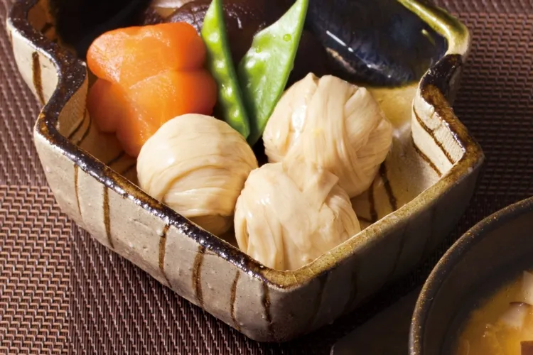 味付き手まり湯葉 盛付画像1