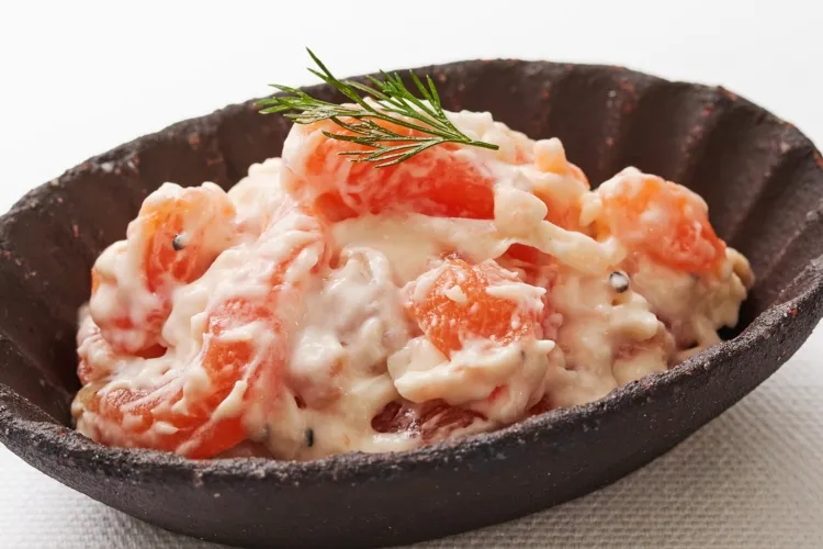 サーモンクリームチーズ 調理画像