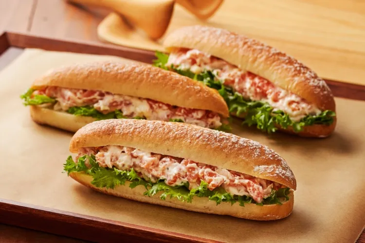 サーモンクリームチーズ 盛付画像1