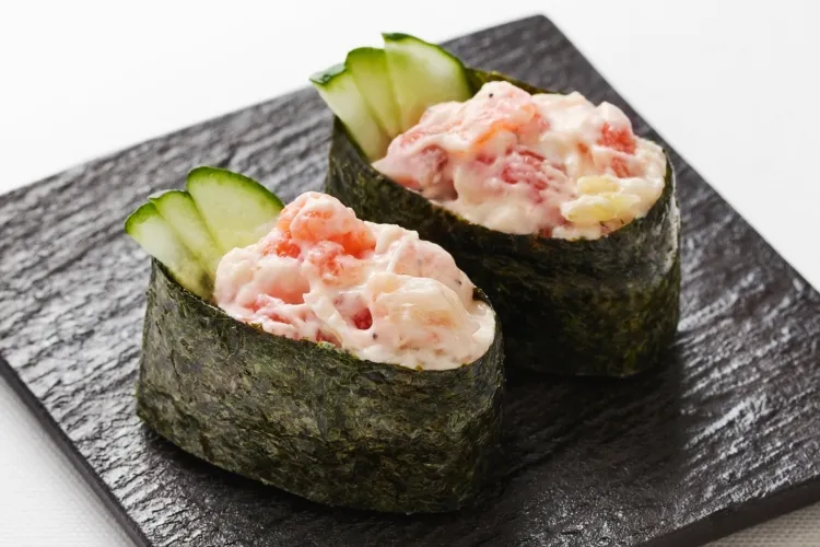 サーモンクリームチーズ 盛付画像2