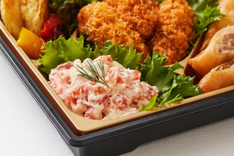 サーモンクリームチーズ 盛付画像3