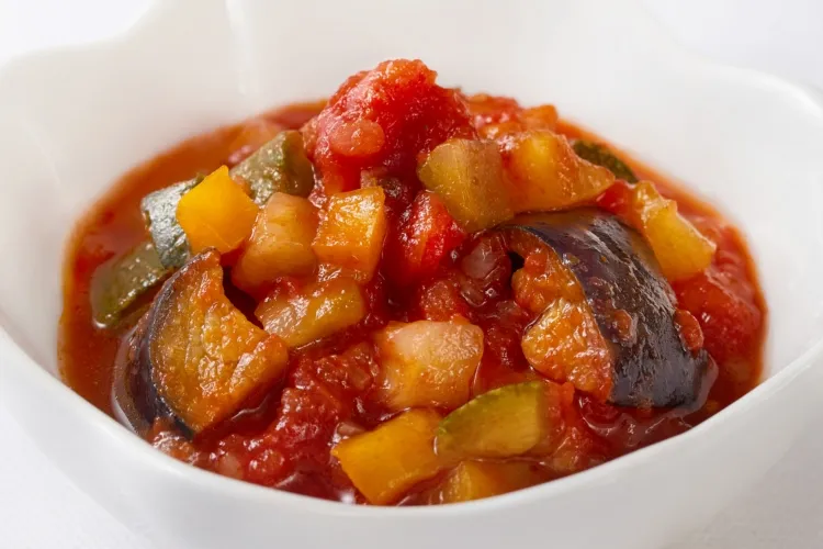 イタリア産トマトのラタトゥイユ 調理画像