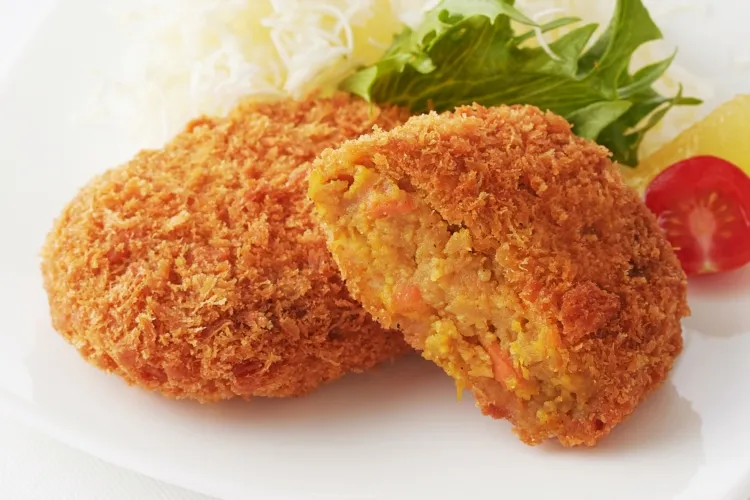 カレーコロッケ75 調理画像