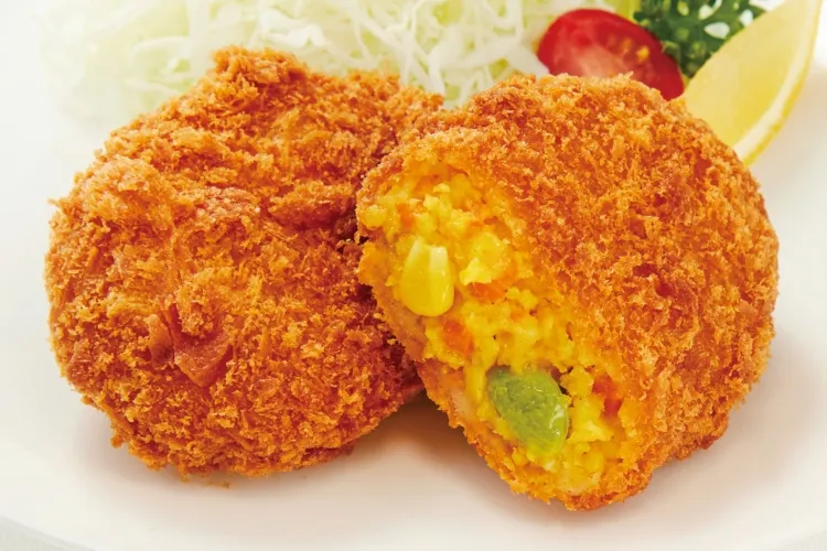 5種の野菜コロッケ75 調理画像