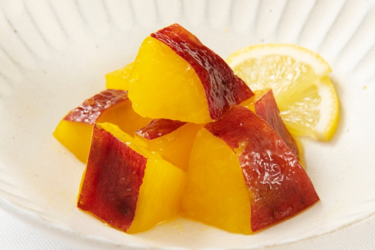さつま芋のレモン煮
