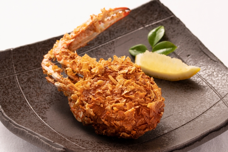 渡り蟹湯葉揚げ50