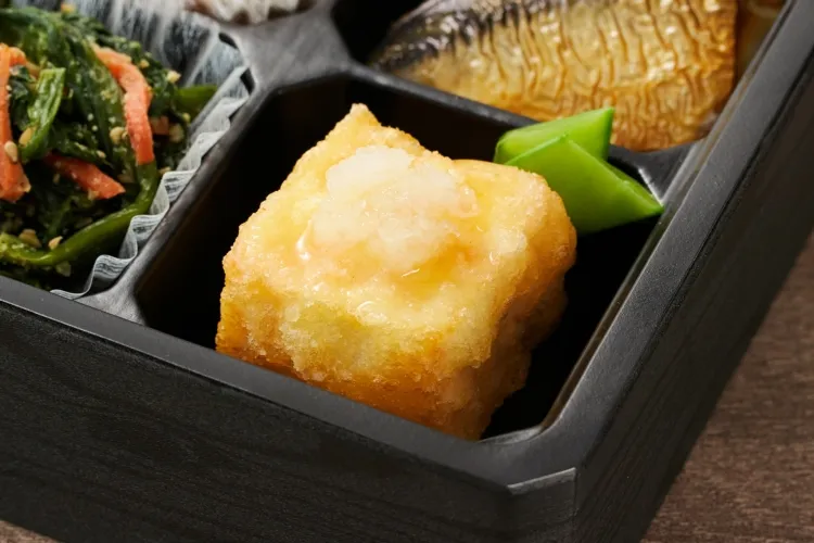 国産揚げ出し豆腐45 盛付画像1