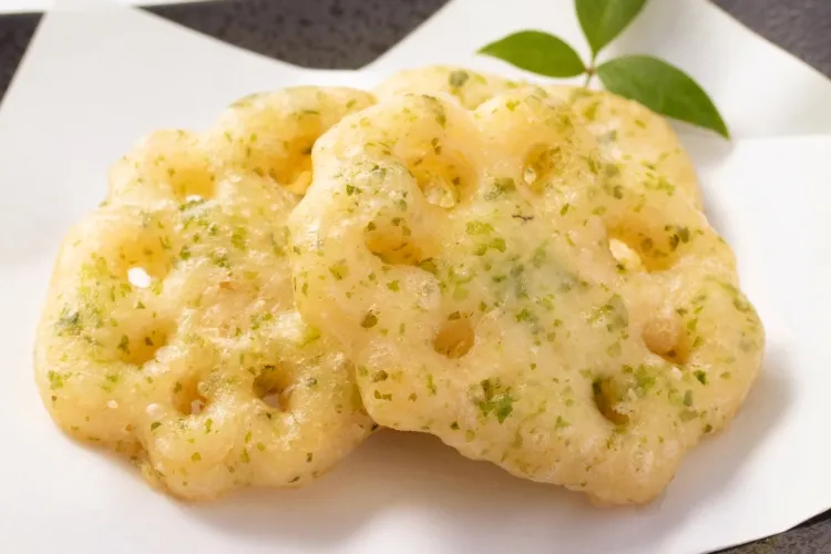 花れんこん磯辺揚げ