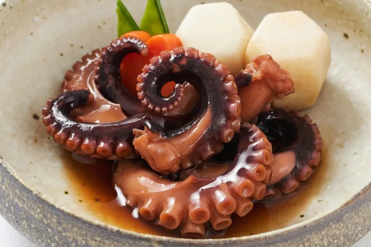 たこ柔らか煮付け