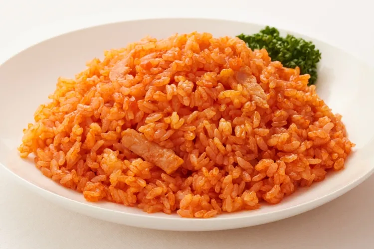 ごっつー使えるチキンライス 調理画像