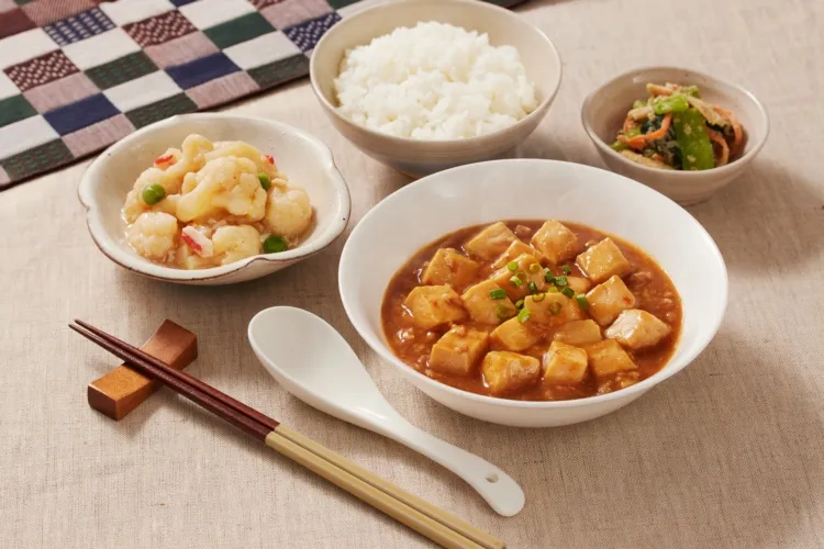 カリフラワーの中華あんかけ 盛付画像2