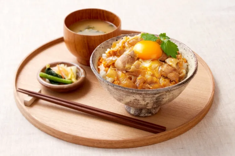 親子丼の具 盛付画像2