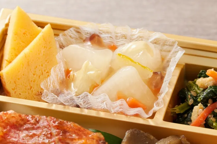 大根と湯葉の柚子あん 盛付画像2