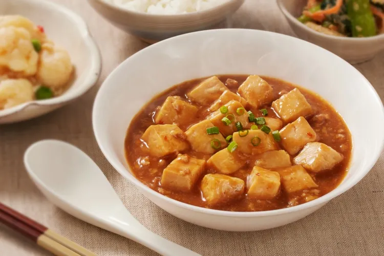 甘口麻婆豆腐 盛付画像1
