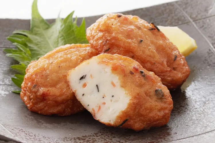 白身魚豆腐揚げ