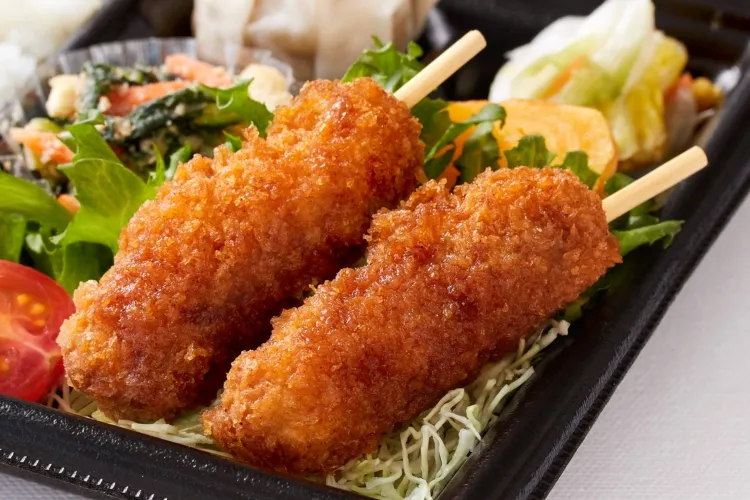 手間なしミニ串ソースとんかつ