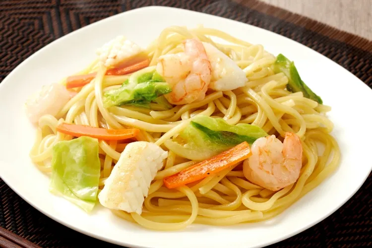 太打ち麺 盛付画像1