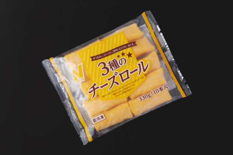 3種のチーズロール - 業務用冷凍食品 - アクティブ - 通販