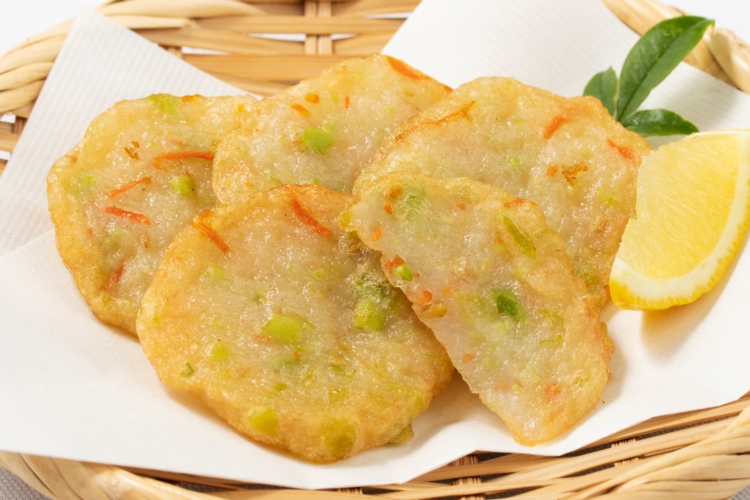 枝豆人参しょうが白揚げ20