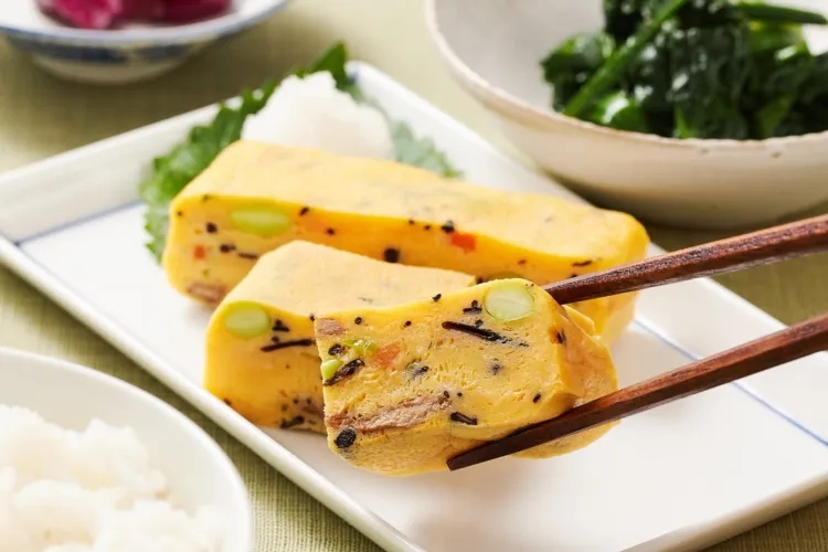 五目厚焼き玉子 盛付画像1