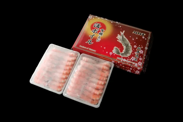 有頭ボイル海老(中ムキ) 商品画像